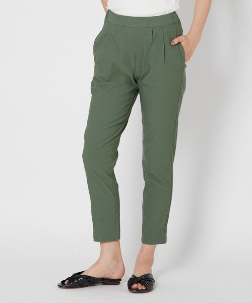shop DADA(ショップダダ)の「ストレッチパンツ(1S12-515036)(その他パンツ・レディース・ホワイト/グリーン/ブラック・FREE)」の17枚目の写真