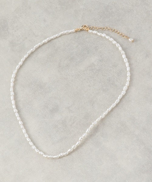 Heather(ヘザー)の「タンスイパールチョーカー 227815(チョーカー・レディース・ホワイト系その他・ONE SIZE)」の4枚目の写真