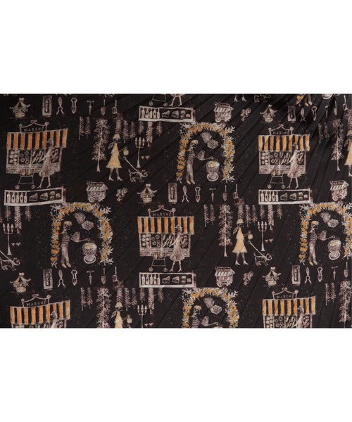 BEARDSLEY（ビアズリー）の「Houseworkプリーツスカート（スカート・レディース・ブラック/アイボリー・FREE）」の17枚目の写真