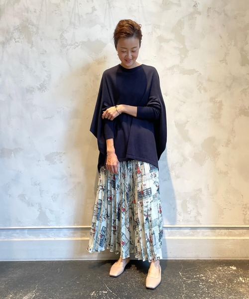 BEARDSLEY（ビアズリー）の「Houseworkプリーツスカート（スカート・レディース・ブラック/アイボリー・FREE）」の19枚目の写真