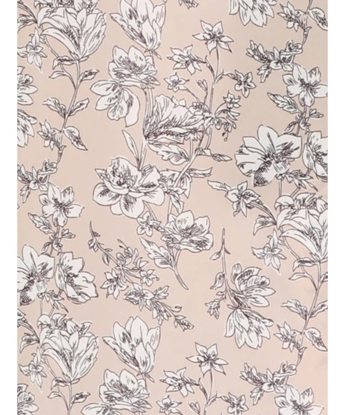 Te chichi（テチチ）の「デシンフラワープリント前後2WAYブラウス（シャツ/ブラウス・レディース・ベージュ/ブラック・ﾌﾘ-）」の7枚目の写真