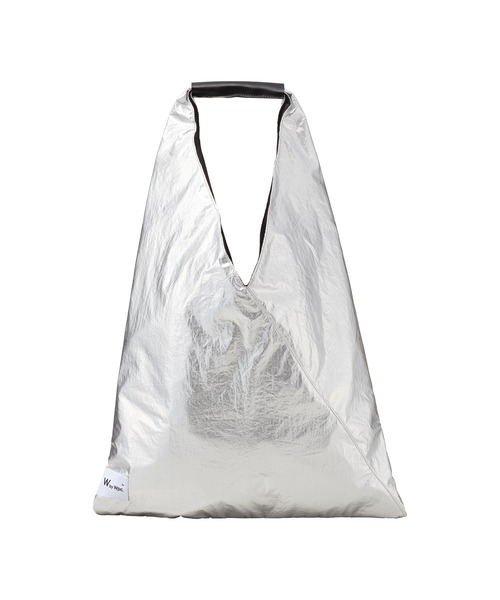 Wpc.(ダブリュピーシー)の「Shiny series シャイニートライアングルバッグ(トートバッグ・レディース・シルバー/ゴールド・FREE)」の2枚目の写真