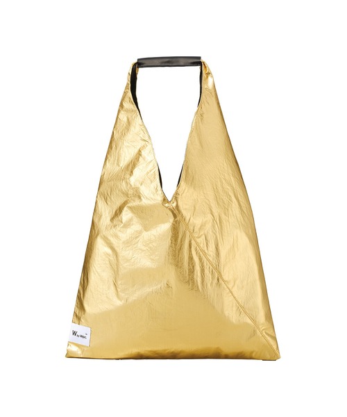 Wpc.(ダブリュピーシー)の「Shiny series シャイニートライアングルバッグ(トートバッグ・レディース・シルバー/ゴールド・FREE)」の1枚目の写真