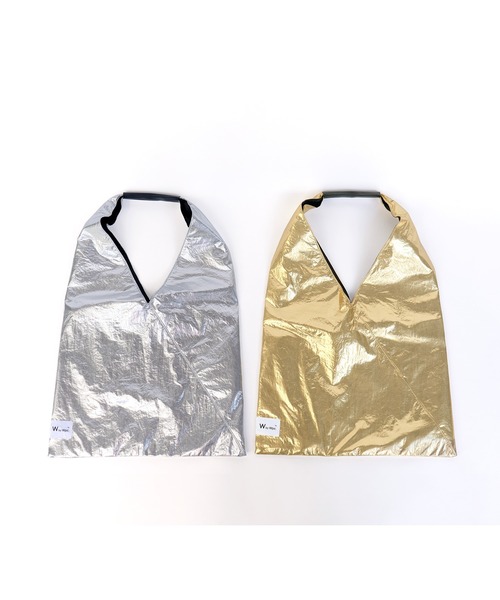 Wpc.(ダブリュピーシー)の「Shiny series シャイニートライアングルバッグ(トートバッグ・レディース・シルバー/ゴールド・FREE)」の6枚目の写真