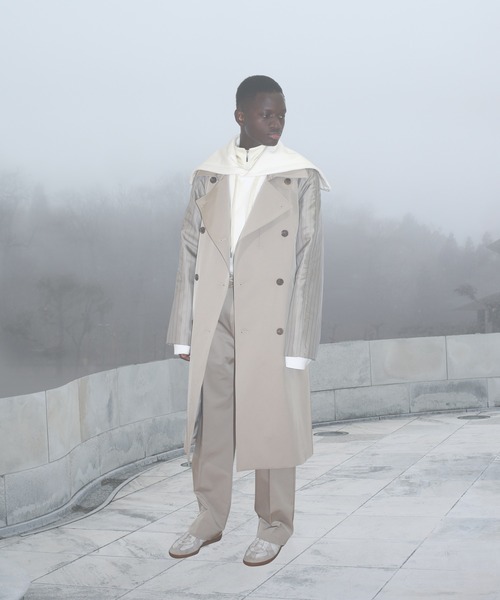 Lui's（ルイス）の「【SILLIS / シリス】ギャバイージーパンツ（スラックス・メンズ・ベージュ/ネイビー・44/46）」の5枚目の写真