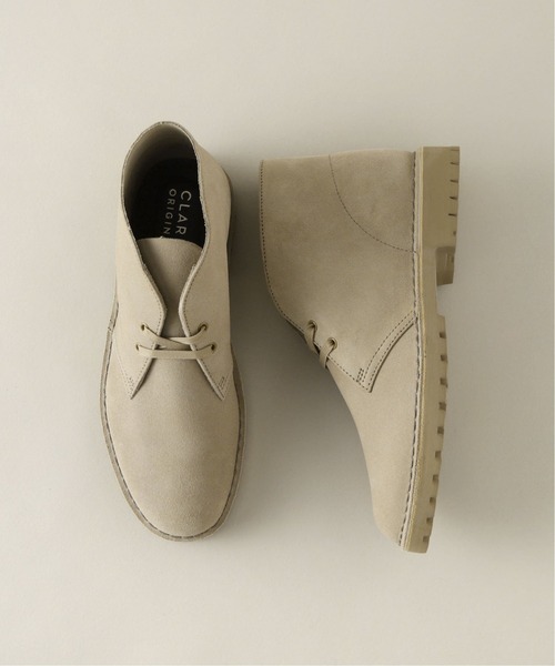 Clarks（クラークス）の「【CLARKS/クラークス】Desert Rock（ブーツ・メンズ・ブラック/ベージュ・80/85/70/75）」の2枚目の写真