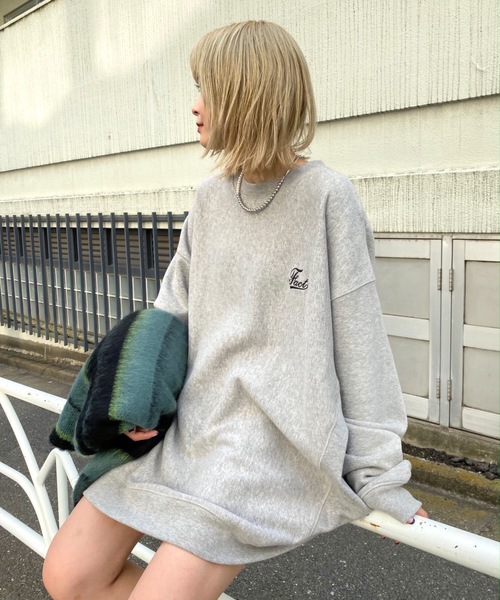 WHO'S WHO gallery(フーズフーギャラリー)の「COOPER FACTスウェットクルー(スウェット・メンズ・アッシュグレー/ブラック/ネイビー/グレー/グリーン・FREE)」の3枚目の写真