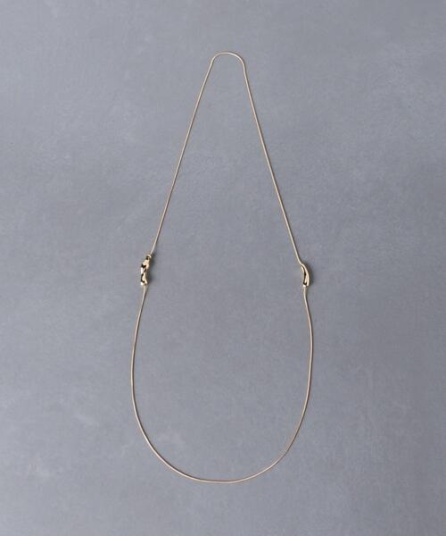 UNITED ARROWS（ユナイテッドアローズ）の「＜UNITED ARROWS＞UNI/SNAKE ネックレス（ネックレス・レディース・シルバー/ゴールド・FREE）」の9枚目の写真