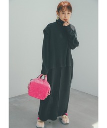 haco! | 【高橋愛さんコラボ】あたたかさも可愛げもこれさえあれば！セットアップでも別々でも楽しめるニットベスト＆ワンピース by LOVE&PEACE PROJECT(ワンピース)
