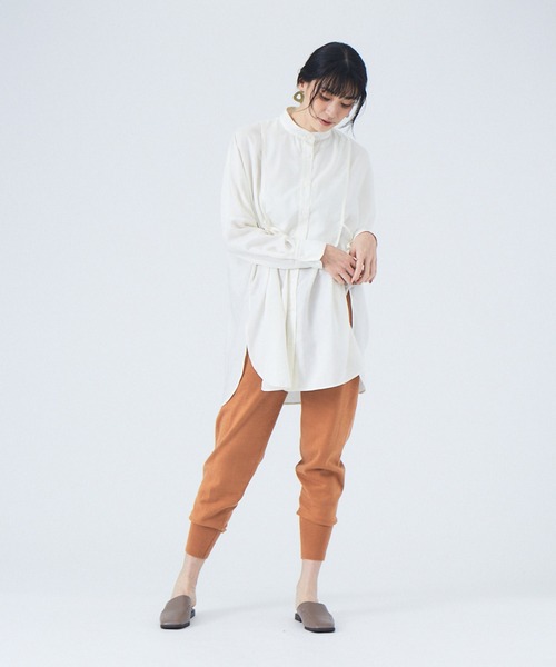 Abahouse Devinette（ドゥヴィネット）の「【JILKY】ニットジョガーパンツ（その他パンツ・レディース・ベージュ/オレンジ/チャコールグレー・フリー）」の6枚目の写真