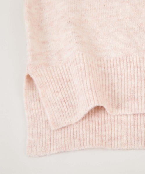 titivate（ティティベイト）の「ｸﾙｰﾈｯｸｼﾝﾌﾟﾙゆるﾆｯﾄ（ニット/セーター・レディース・ライトピンク/ピンク/イエロー/グレイッシュベージュ・S/M）」の22枚目の写真