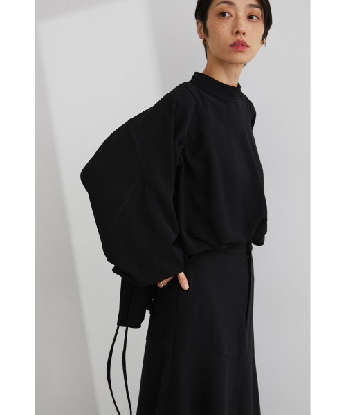 STYLEMIXER(スタイルミキサー)の「2WAYギャザーストリングトップ(シャツ/ブラウス・レディース・ホワイト/スモークピンク/ブラック・FREE)」の22枚目の写真