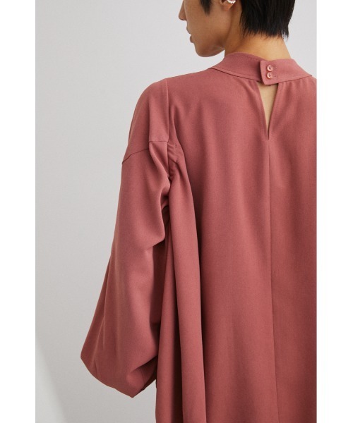 STYLEMIXER(スタイルミキサー)の「2WAYギャザーストリングトップ(シャツ/ブラウス・レディース・ホワイト/スモークピンク/ブラック・FREE)」の9枚目の写真