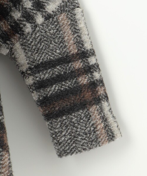 SHARE PARK(シェアパーク)の「〈MAPEL〉イタリアンエアリードルマンカーディガン(カーディガン/ボレロ・レディース・グレー系4/ネイビー系4・1)」の7枚目の写真