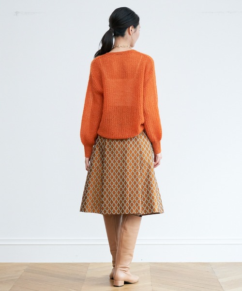 ANAYI（アナイ）の「モヘヤラメシアースリーブ プルオーバー（ニット  