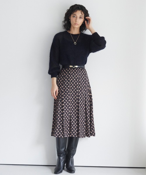 ANAYI モヘヤラメ タックスリーブ プルオーバー ANAYI モヘヤラメ タックスリーブ プルオーバー - メルカリ