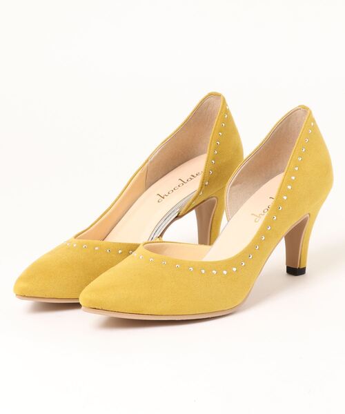 セール サイドオープンパンプス 日本製 パンプス Chocolates チョコラテス のファッション通販 Zozotown