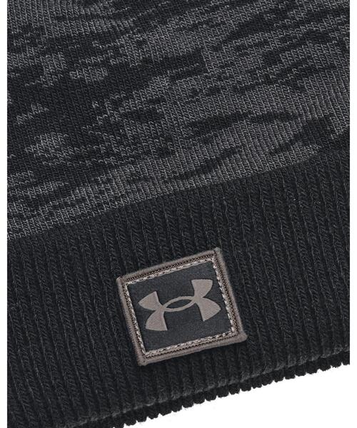 UNDER ARMOUR(アンダーアーマー)の「UAグラフィック ニット ビーニー(トレーニング/KIDS)(キャップ・キッズ・ブラック/ネイビー・ONESIZE)」の3枚目の写真
