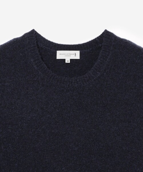 MACKINTOSH LONDON(マッキントッシュ ロンドン)の「スフレウールニットプルオーバー(ニット/セーター・レディース・ネイビー/オフホワイト/グレー系その他2・40/38)」の10枚目の写真