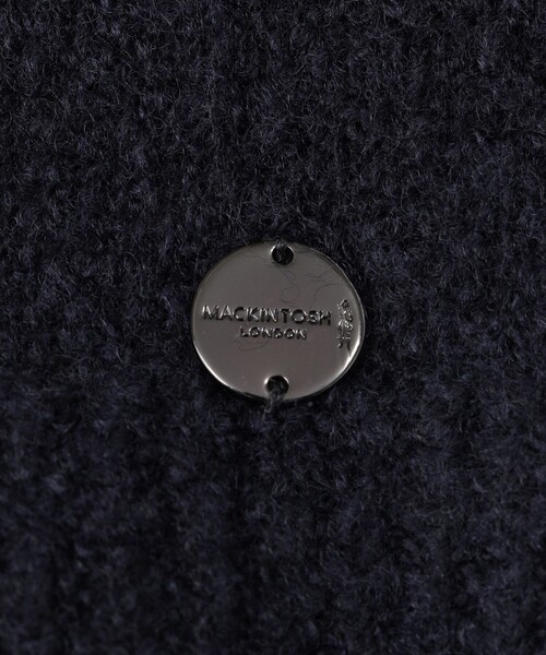 MACKINTOSH LONDON(マッキントッシュ ロンドン)の「スフレウールニットプルオーバー(ニット/セーター・レディース・ネイビー/オフホワイト/グレー系その他2・40/38)」の13枚目の写真