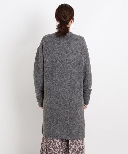 grove(グローブ)の「◆【S-LL】ふんわりニットロングカーディガン(カーディガン/ボレロ・レディース・アイボリー/ナチュラル/グレー系その他・02/03/04/01)」の7枚目の写真