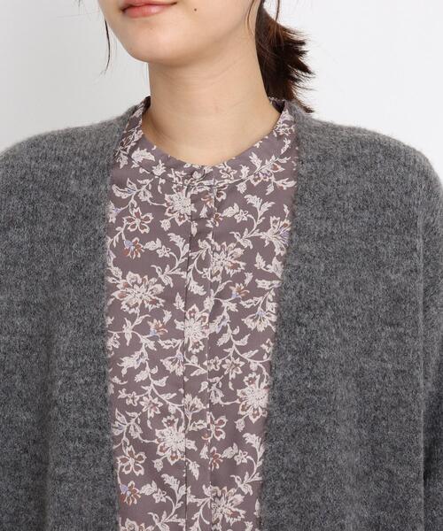 grove(グローブ)の「◆【S-LL】ふんわりニットロングカーディガン(カーディガン/ボレロ・レディース・アイボリー/ナチュラル/グレー系その他・02/03/04/01)」の8枚目の写真