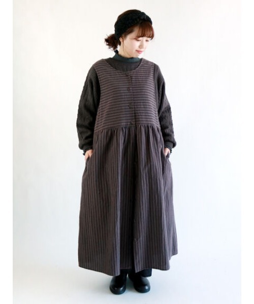 Samansa Mos2(サマンサ モスモス)の「35th裾レースワイドストレートパンツ(その他パンツ・レディース・カーキ/ベージュ/チャコール・フリ-)」の7枚目の写真