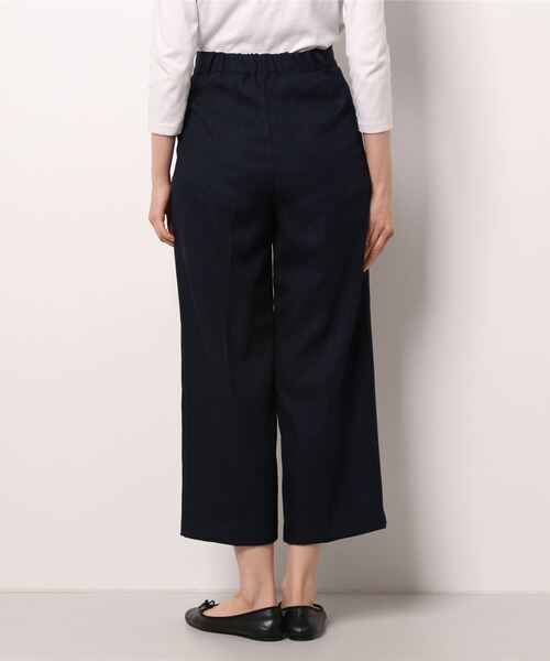 Te chichi TERRASSE（テチチテラス）の「ヘリンボーンワイドパンツ（その他パンツ・レディース・ブラウン/ネイビー・ﾌﾘ-）」の4枚目の写真