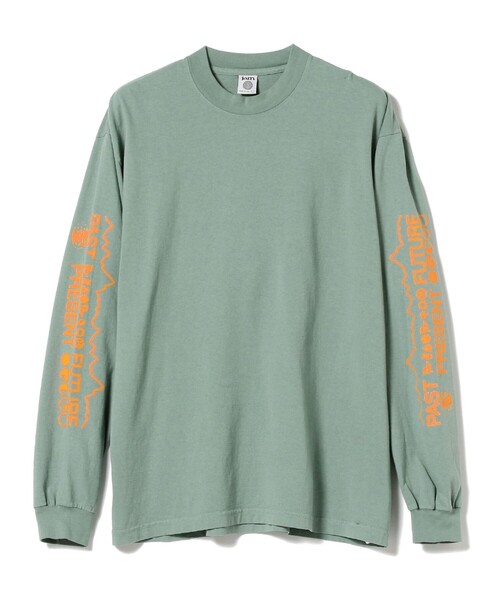 JAM(ジャム)の「JAM / PAST PRESENT FUTURE Long Sleeve T-shirt(Tシャツ/カットソー・メンズ・グリーン・MEDIUM/X-LARGE/LARGE)」の2枚目の写真