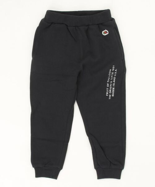 FRUIT OF THE LOOM(フルーツオブザルーム)の「プリントスウェットパンツ キッズ(スウェットパンツ・キッズ・ブラック/ブラウン・S/M/L)」の2枚目の写真