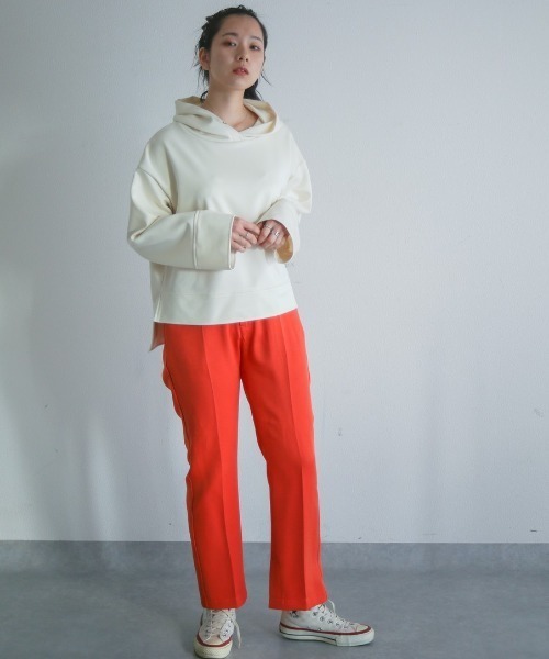 spoon store（スプーンストア）の「サイドスリットカラースラックス（スラックス・レディース・ブラック/オレンジ/グリーン・フリー）」の15枚目の写真
