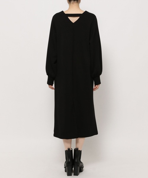 PAGEBOY（ページボーイ）の「WEB限定アイテム / バックデザインナローワンピース（ワンピース・レディース・ブラック/ブルー/グリーン・FREE）」の11枚目の写真