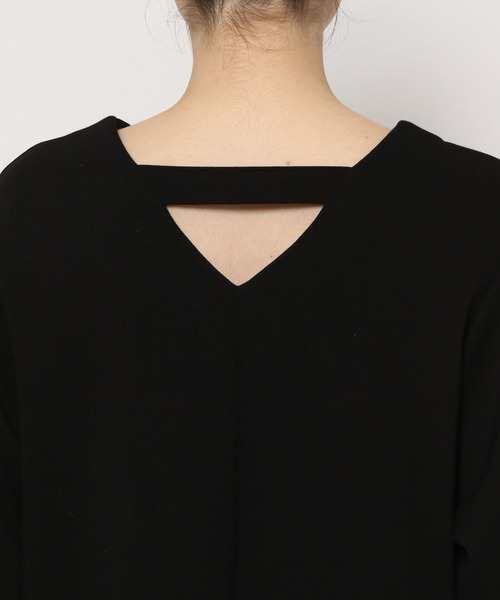 PAGEBOY（ページボーイ）の「WEB限定アイテム / バックデザインナローワンピース（ワンピース・レディース・ブラック/ブルー/グリーン・FREE）」の13枚目の写真