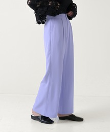 Lull | 【Lull / ルル】サイドベルトハイウエストタックスラックス(スラックス)