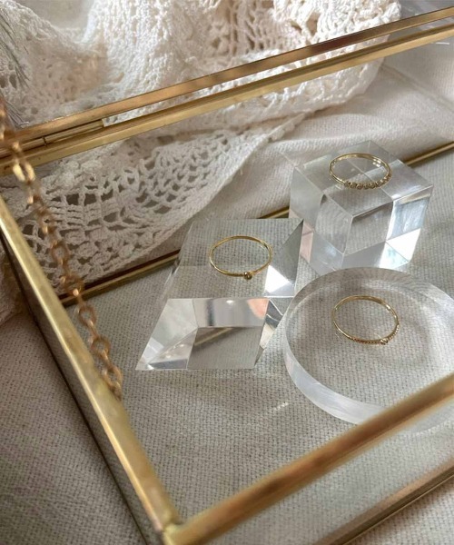 mangata(モンガータ)の「Orion ring(リング・レディース・ゴールド・11号/9号)」の6枚目の写真