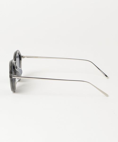 POKER FACE（ポーカーフェイス）の「【A.D.S.R.】 AL アル 05（Clear Gray/Silver） レンズカラー：Navy サングラス（サングラス・レディース・グレー系その他・ONE SIZE）」の3枚目の写真