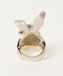 すぐ届く☆国内発送 ANNASUI(アナスイ)うさぎ モチーフ リング ANNA SUI（アナスイ）の「うさぎモチーフ リング（リング）」 - WEAR
