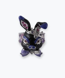 ANNA SUI ウサギリング　モノトーン ANNA SUI（アナスイ）の「うさぎモチーフ リング（リング）」 - WEAR