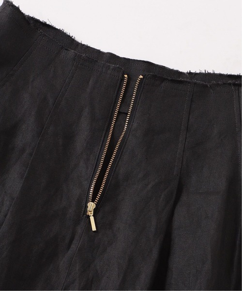 Spick & Span（スピックアンドスパン）の「リネンタックフレアースカート（スカート・レディース・チャコールグレー/ベージュ/ライトグリーン・36/38）」の11枚目の写真