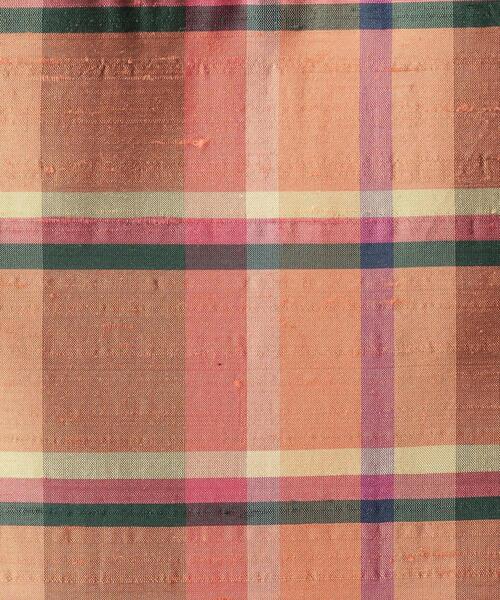 hai(ハイ)の「【別注】<hai>シルクチェック リトル バッグ(トートバッグ・レディース・その他1・FREE)」の6枚目の写真