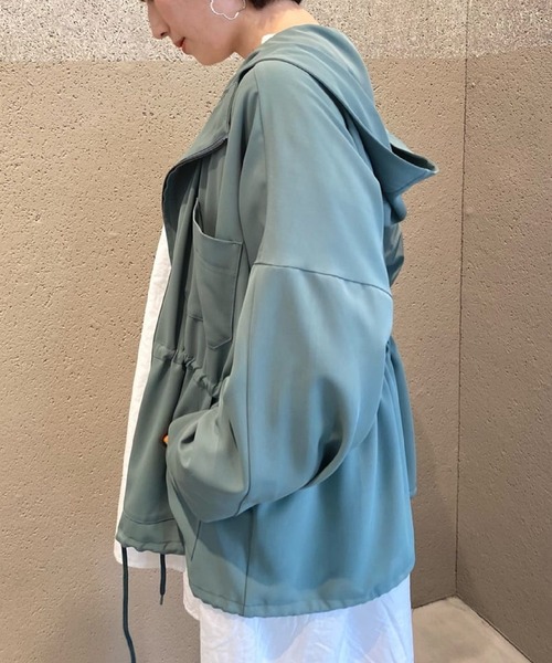 CIAOPANIC(チャオパニック)の「BIGマウンテンパーカー(マウンテンパーカー・レディース・アイボリー/ブラック/オリーブ・FREE)」の20枚目の写真