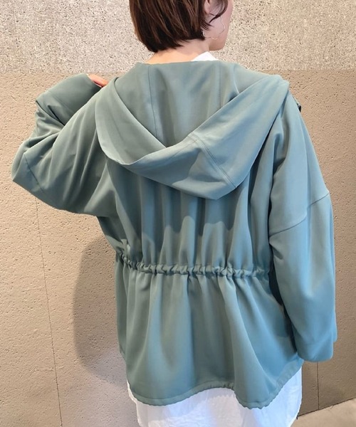 CIAOPANIC(チャオパニック)の「BIGマウンテンパーカー(マウンテンパーカー・レディース・アイボリー/ブラック/オリーブ・FREE)」の21枚目の写真