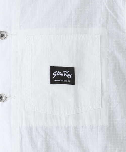 JOURNAL STANDARD relume（ジャーナルスタンダード　レリューム）の「【STANRAY / スタンレイ】別注 RIPSTOP カバーオール 2（カバーオール・メンズ・ホワイト・MEDIUM/LARGE）」の12枚目の写真
