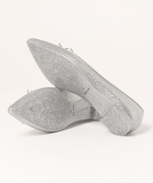 TEMPERATE(テンパレイト)の「IRMA GLITTER (TEMPERATE/テンパレイト) ポインテッドトゥ バレエシューズ(パンプス・レディース・シルバー/シャンパン/ブラック・40/38/39/36/37/41)」の5枚目の写真