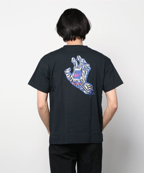 SANTA CRUZ(サンタクルーズ)の「【ムラサキスポーツ別注】SANTACRUZ/サンタクルーズ ルーズシルエット ゼブラ柄 バックプリントTシャツ 502221414(Tシャツ/カットソー・メンズ・ブラック/ホワイト・M/XL/XXL/L)」の20枚目の写真