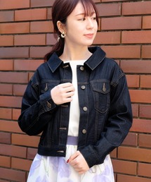 アリコットストレッチ　デニムジャケット