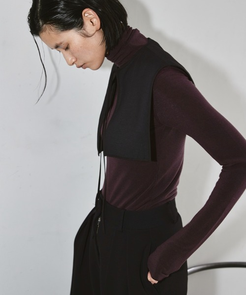TODAYFUL（トゥデイフル）の「Softtatol Neck Top（ニット