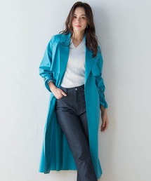ビアッジョブルー 水色 トレンチ ほぼ新品 Viaggio Blu（ビアッジョ