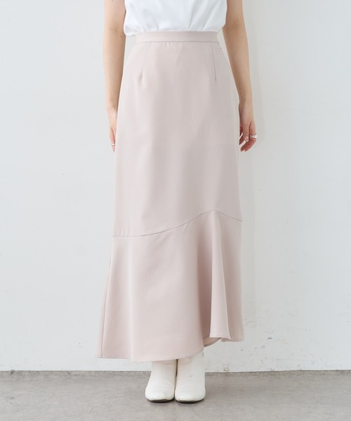 PUAL CE CIN（ピュアルセシン）の「マーメイドスカート（スカート・レディース・ブラック/グレー/ベージュ・FREE）」の19枚目の写真