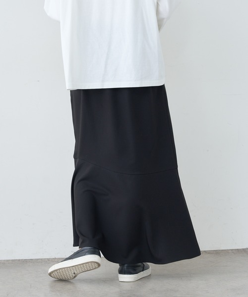 PUAL CE CIN（ピュアルセシン）の「マーメイドスカート（スカート・レディース・ブラック/グレー/ベージュ・FREE）」の10枚目の写真